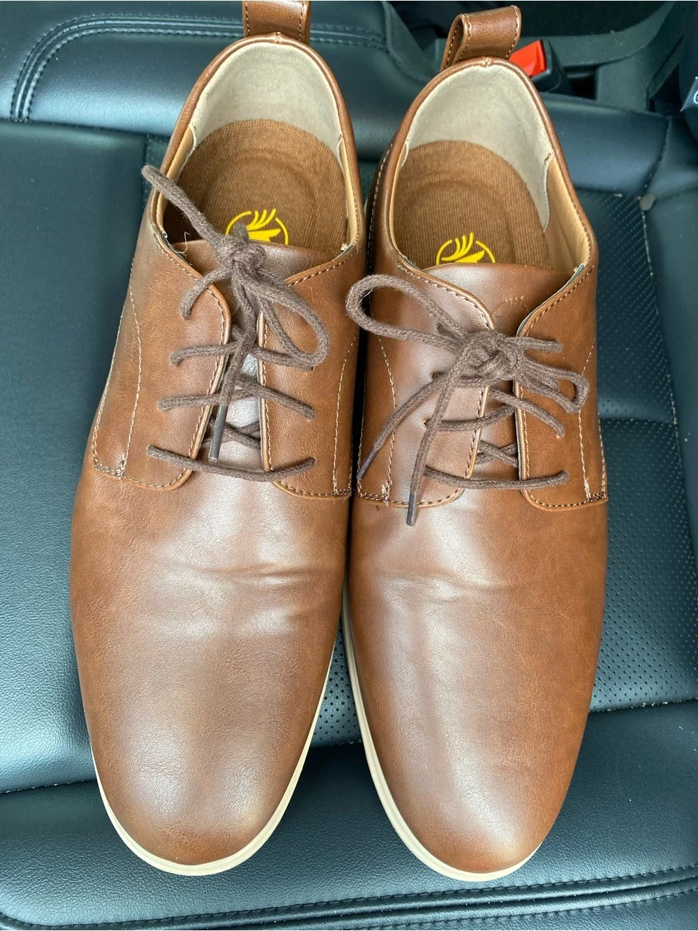 Deer Stags Men's Tan/Brown Derby Shoes